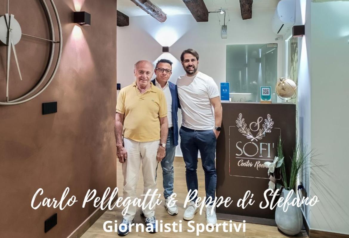 Carlo Pellegratti e Peppe Di Stefano ospiti a Sciacca presso Sofì Center Rooms