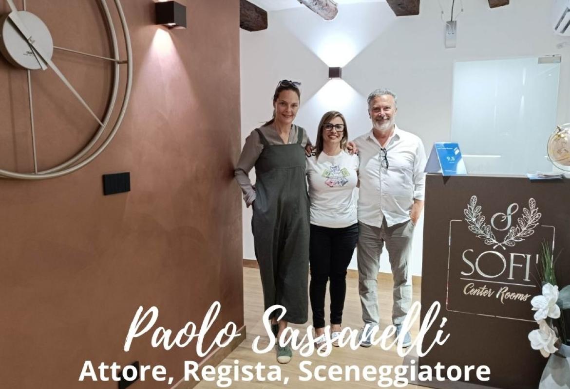 Paolo Sassanelli ospite al Sofì Center Rooms Sciacca centro storico